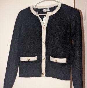 NWOT J CREW Brushed Cashmere Sweater Cardiagn